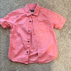 Children’s Place Boy’s Coral Button Down Shirt